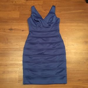 • Silk Royal Blue Dress